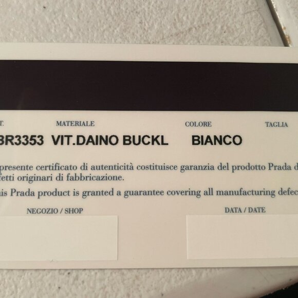 Pre-Owned Prada White Vitello Daino Leather Hobo Handbag - Picture 6 of 6